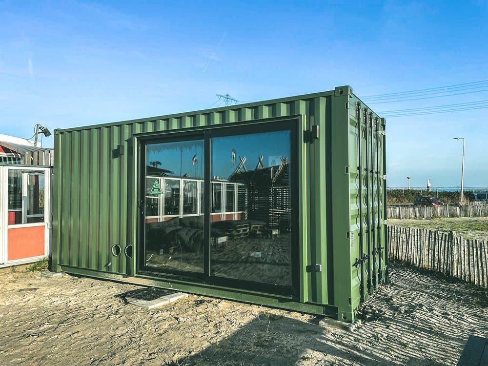 Casa contenedor de 20 pies de diseño