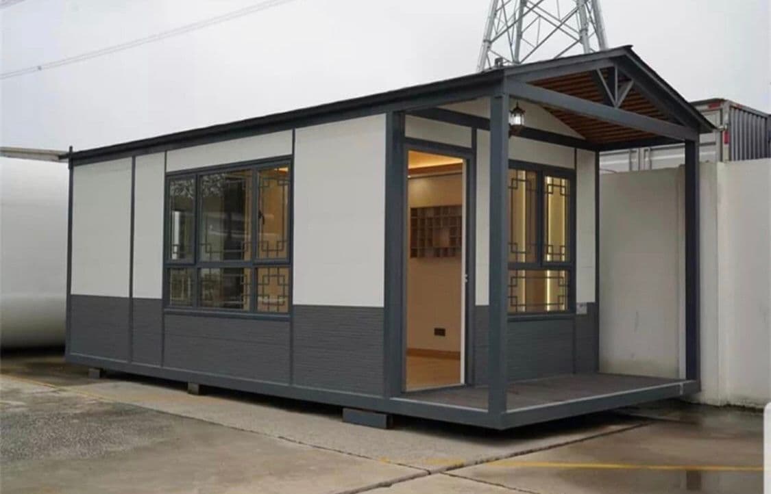 Casa contenedor amplia premium