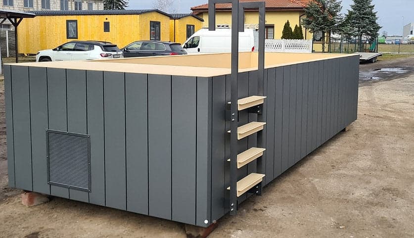 Piscina Contenedor de Polipropileno 6,5 x 2,6 m