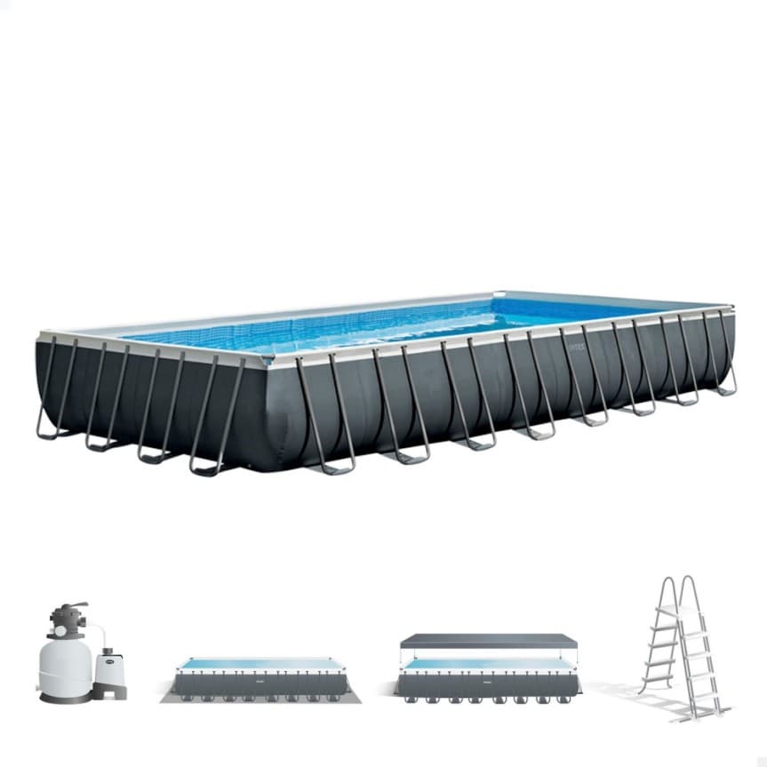 Piscina Desmontable Rectangular Ultra XTR Frame 10 m con Depuradora