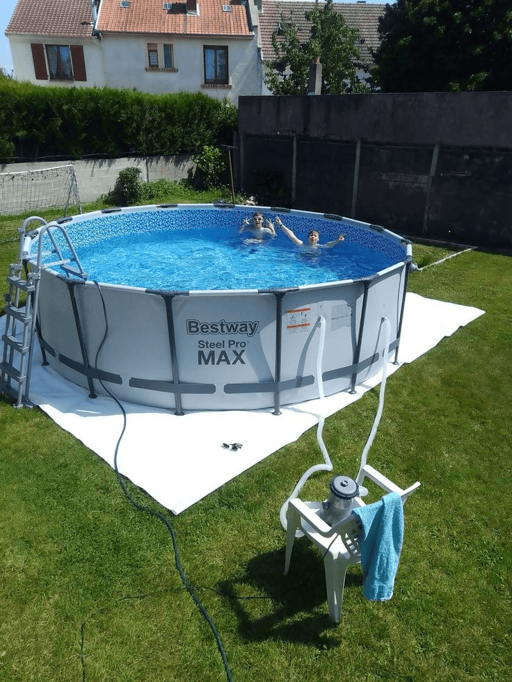 Piscina Desmontable Redonda Steel Pro MAX