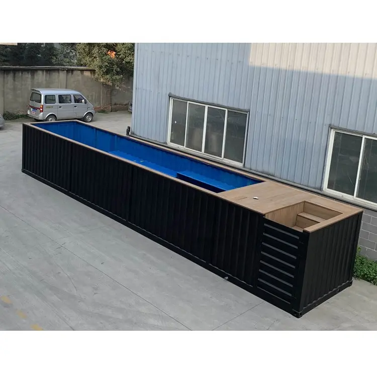 Piscina contenedor SP03 con estructura de acero galvanizado - 11,8 m